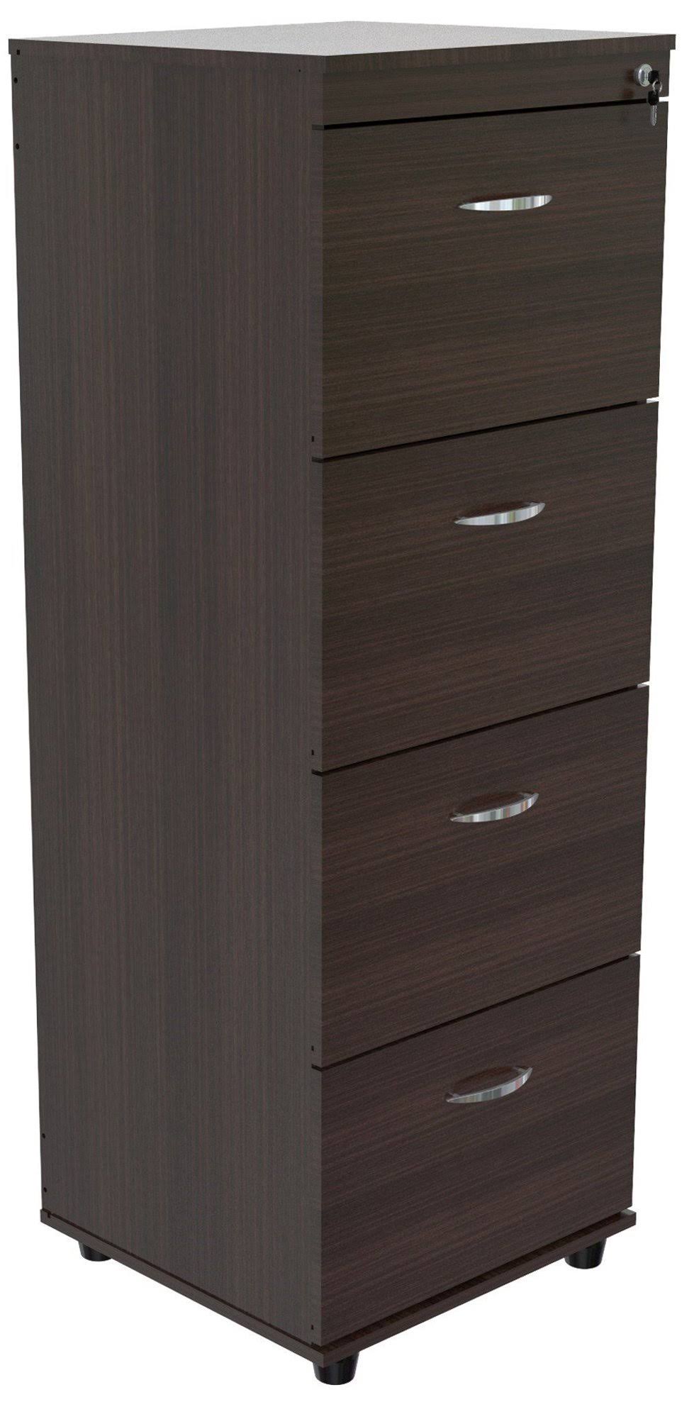4-Drawer Espresso File Cabinet R177