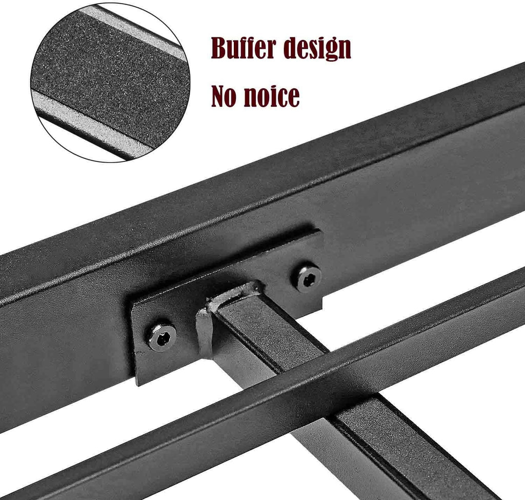 California King Platform Bed Frame with Storage Heavy Duty Metal E278292