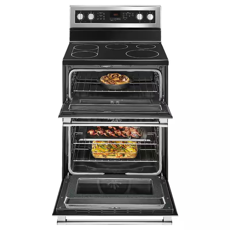 6.7 cu. ft. Double Oven Electric Range with Convection Oven F8037