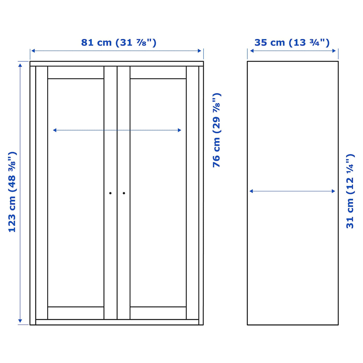 Dark Brown Cabinet E99534