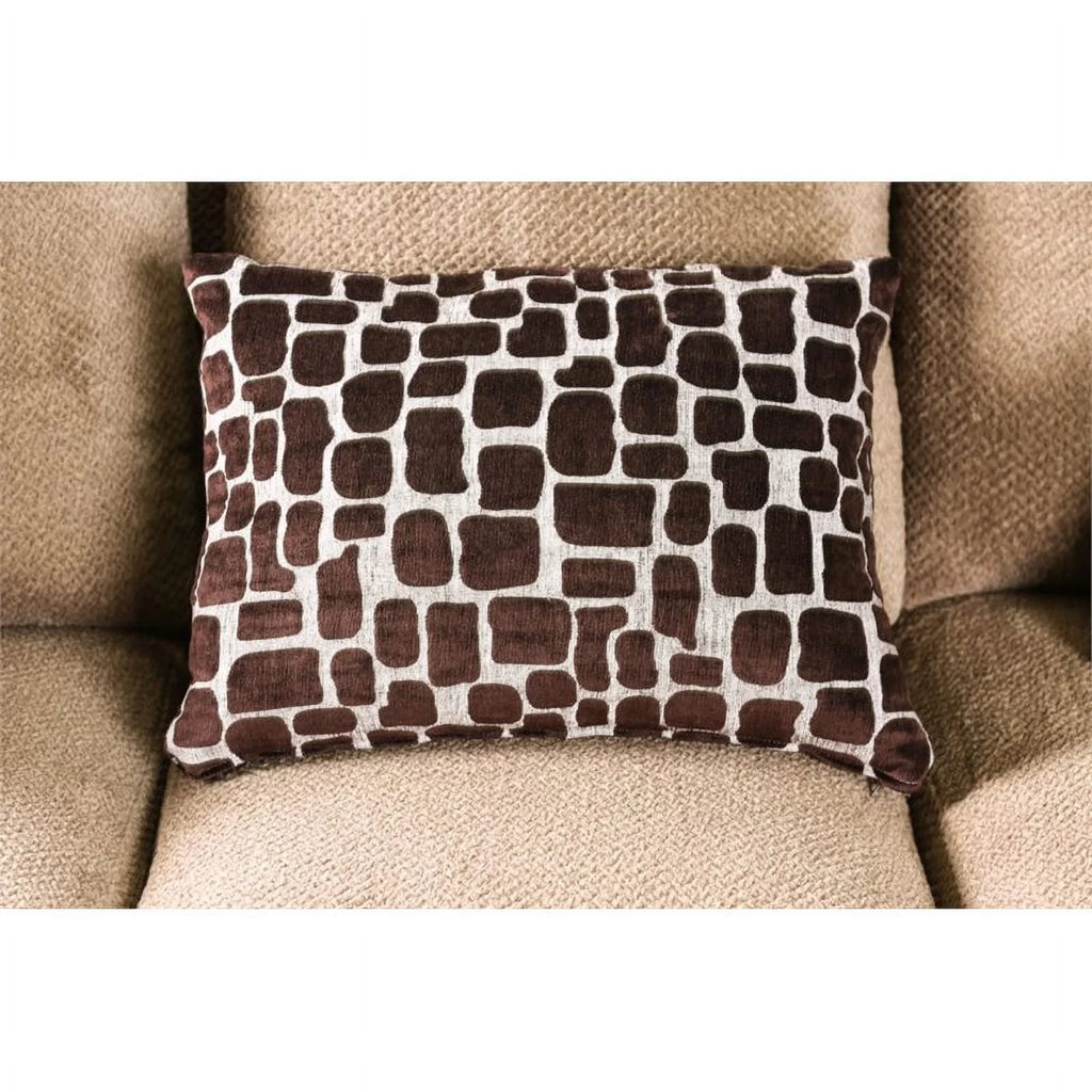 Brown Microfiber Sofa U693440