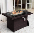 43 Fireplace Table 55,000 BTU Stainless Steel Propane Fire Pit Q570