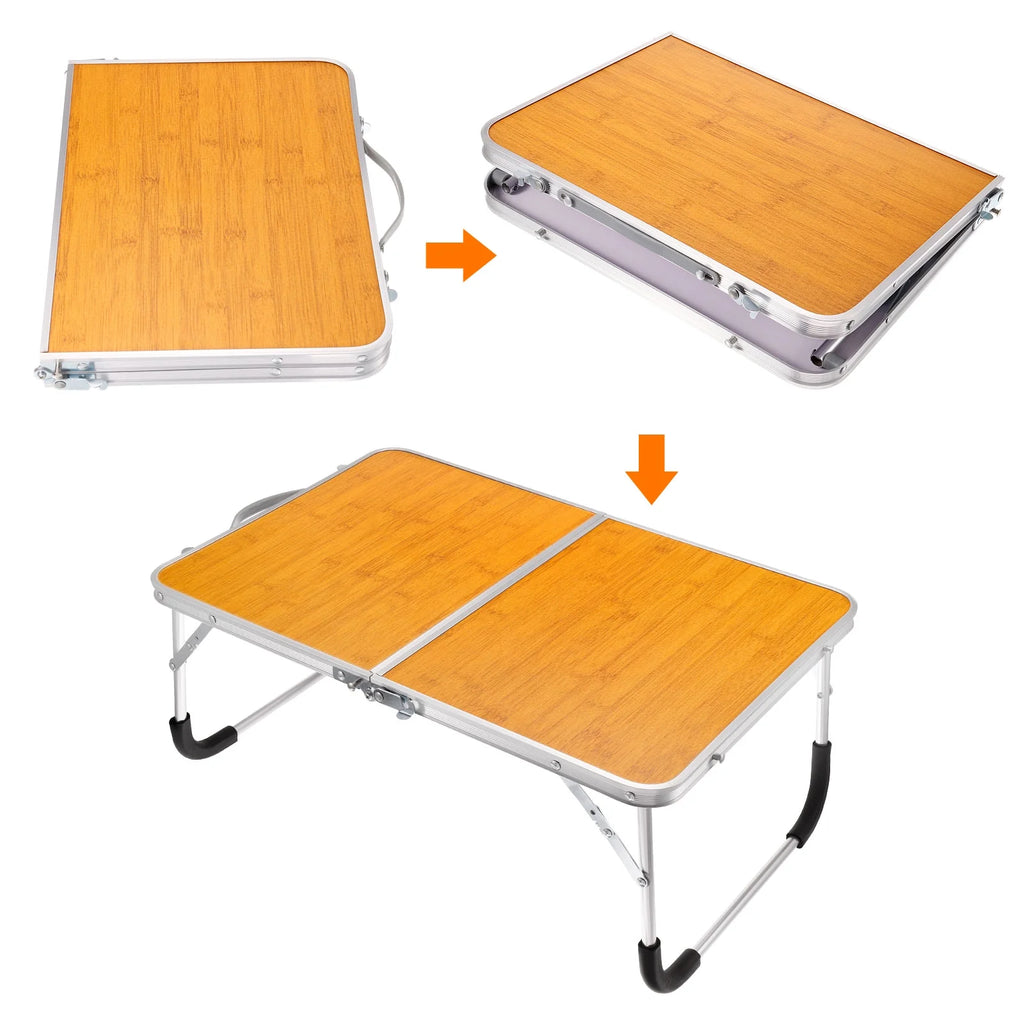 Foldable Portable Lap Desk Brown U370
