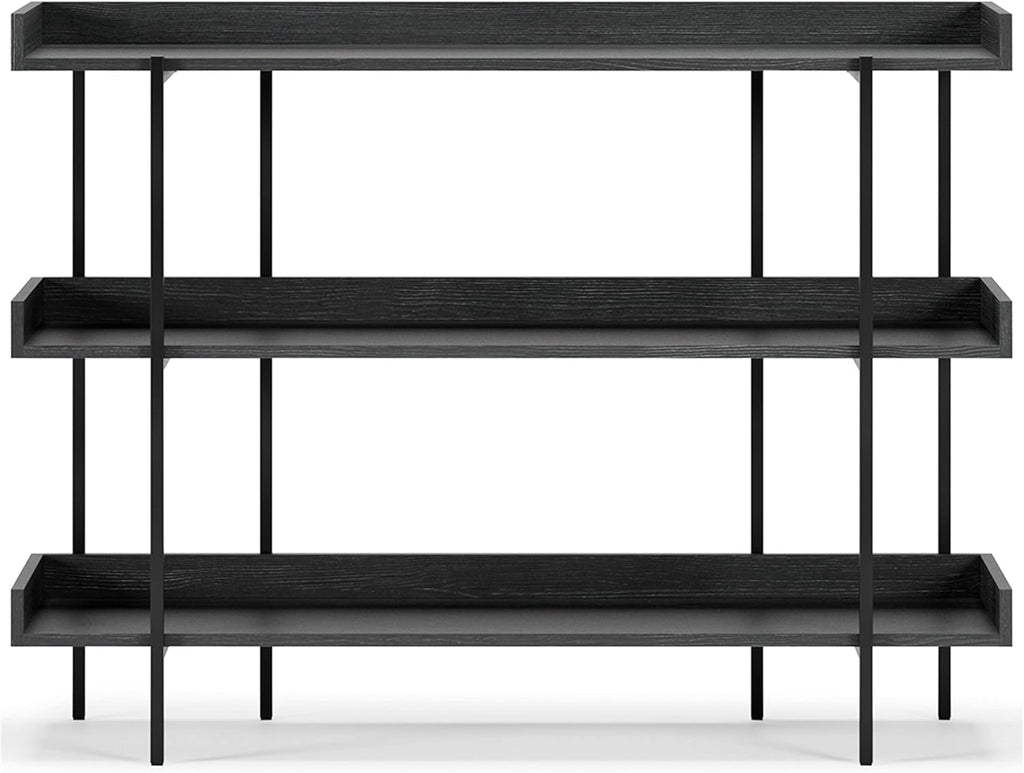 Black 3-Tier Bookcase P54853
