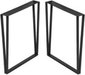 Black Metal Table Legs 28” Height 2 PCS T97496