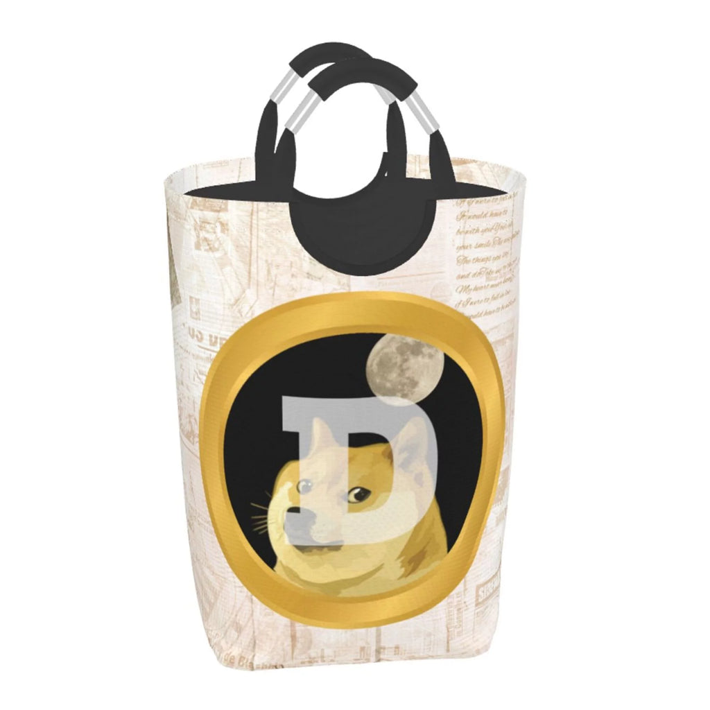 50L Rectangular Laundry Hamper with Aluminum Handles S959812