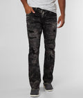 Blue Relaxed Straight Jean U971864