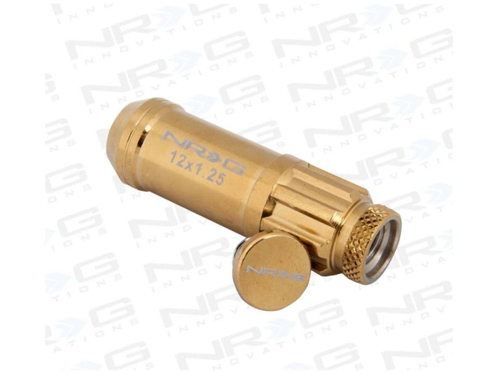 21 PC Chrome Gold Lug Nut Set W21660