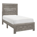 Twin Size Gray Bed Y74670