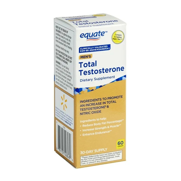 Men's Total Testosterone with KSM-66 Ashwagandha, 60 Count M9931