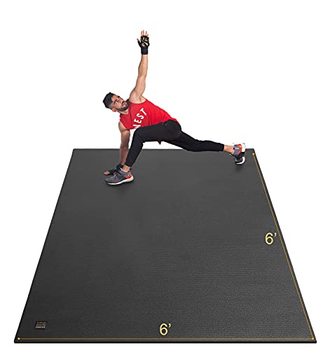 Large Non-Slip Exercise Mat 7mm W406822