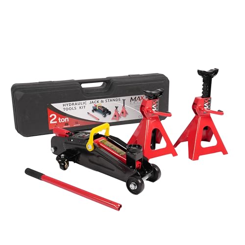 3-Ton Low-Profile Dual Pistons Heavy-Duty Steel Racing Floor Jack M996676