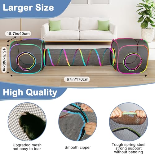 Portable Outdoor Cat Enclosure with Carry Bag Q125