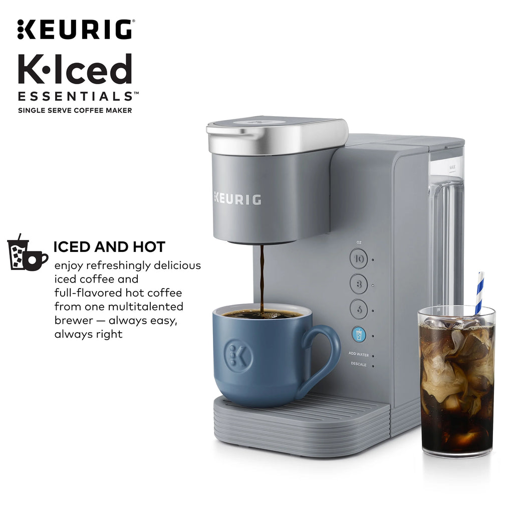 Gray Single-Serve K-Cup Pod Coffee Maker W8989