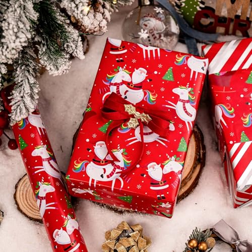 Kraft Wrapping Paper Roll with Cut Lines on Reverse, 17 Inch x 32.8 Feet D670303
