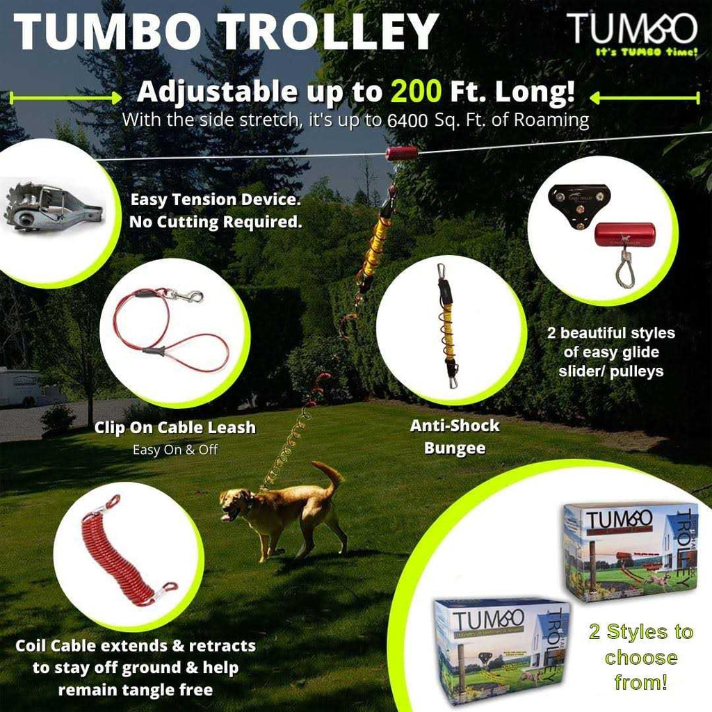 Anti-Shock Aerial Dog Runner K980112