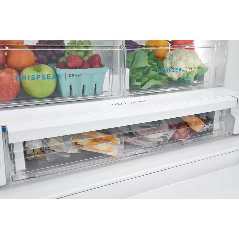 27.8 Cu. Ft. French Door Refrigerator in White Y2183