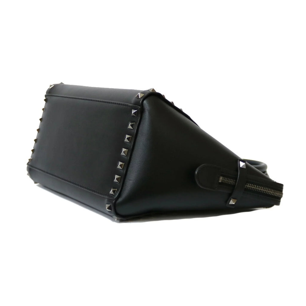 Pre-Owned Black Leather Shoulder Bag K39485