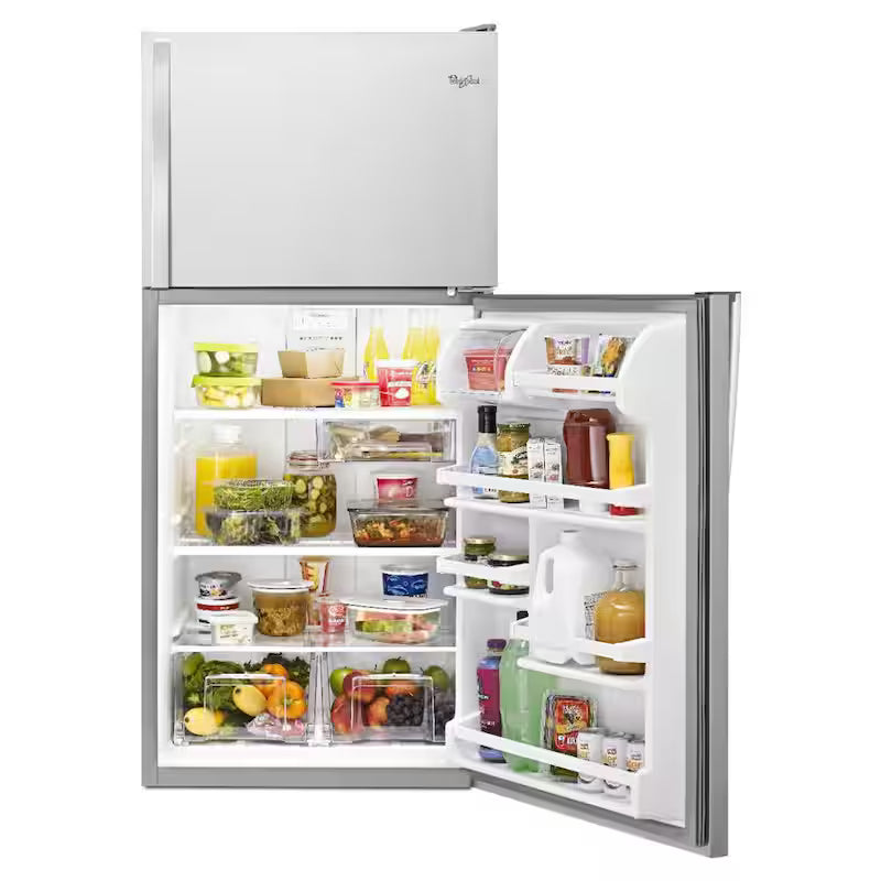18.25 cu. ft. Top Freezer Refrigerator in Monochromatic Stainless Steel C88749