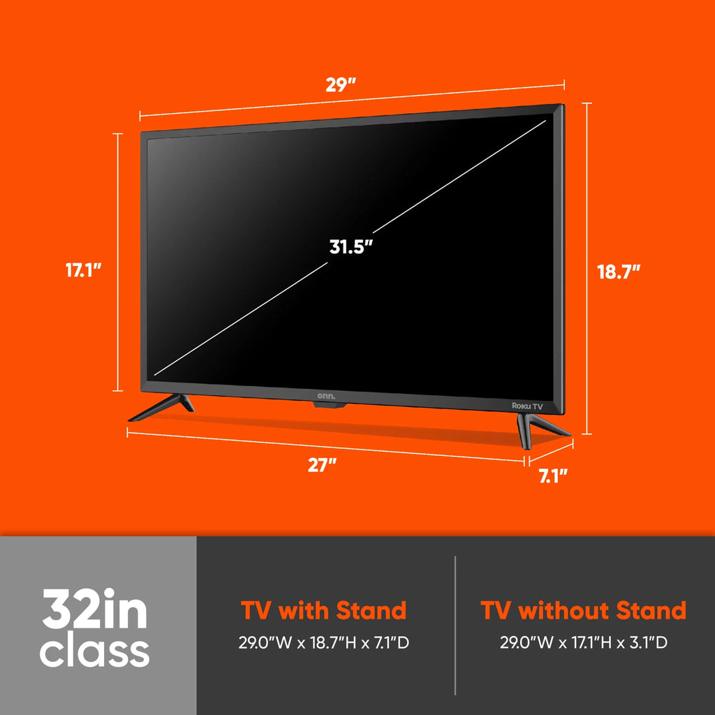 32" Class HD LED Roku Smart Television W9302