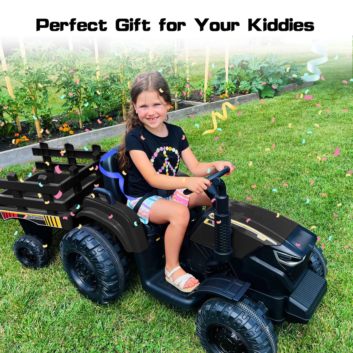 24V Ride on Tractor with Trailer G99873
