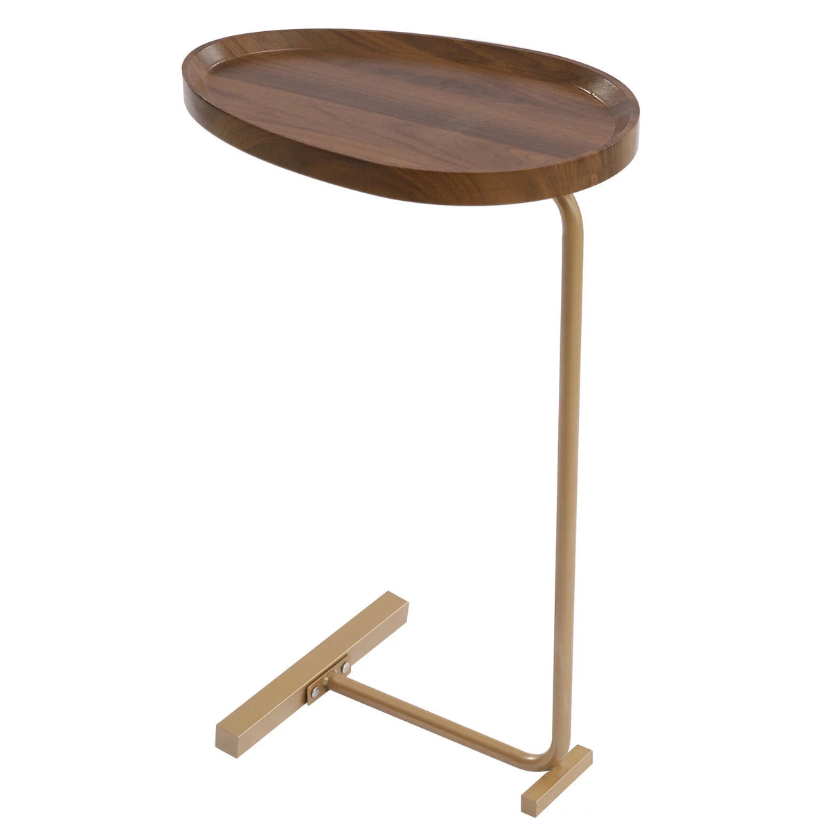 Gold Metal End Table 24 inch C229517