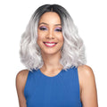 Human Hair Blend Lace Front Wig W121