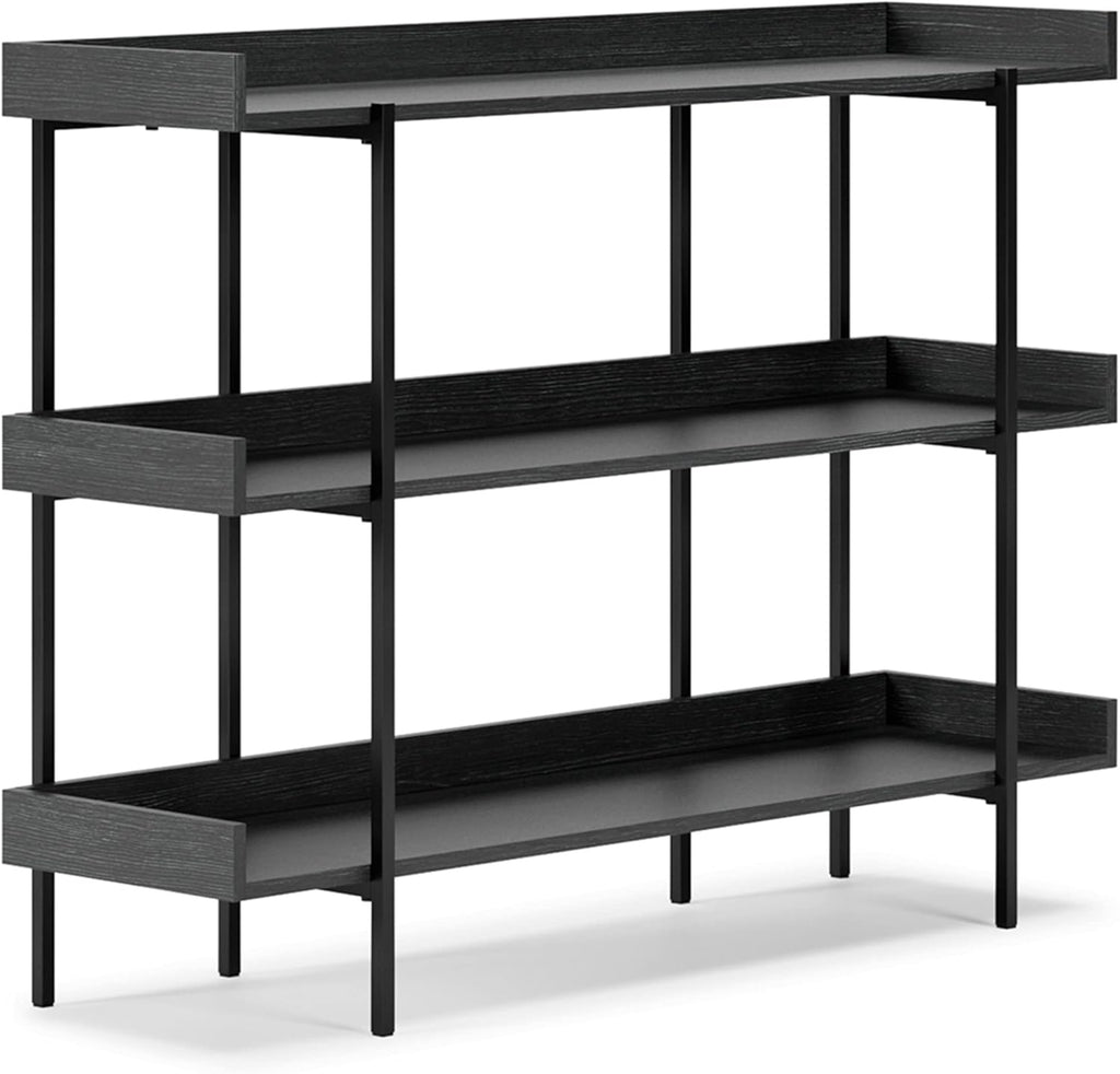 Black 3-Tier Bookcase P54853