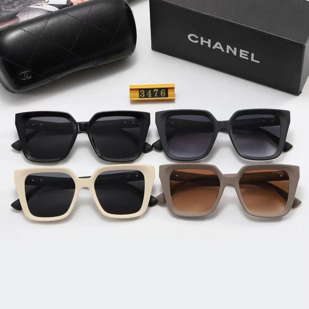 Double C Rhombic Temple Polarized Sunglasses Z252663