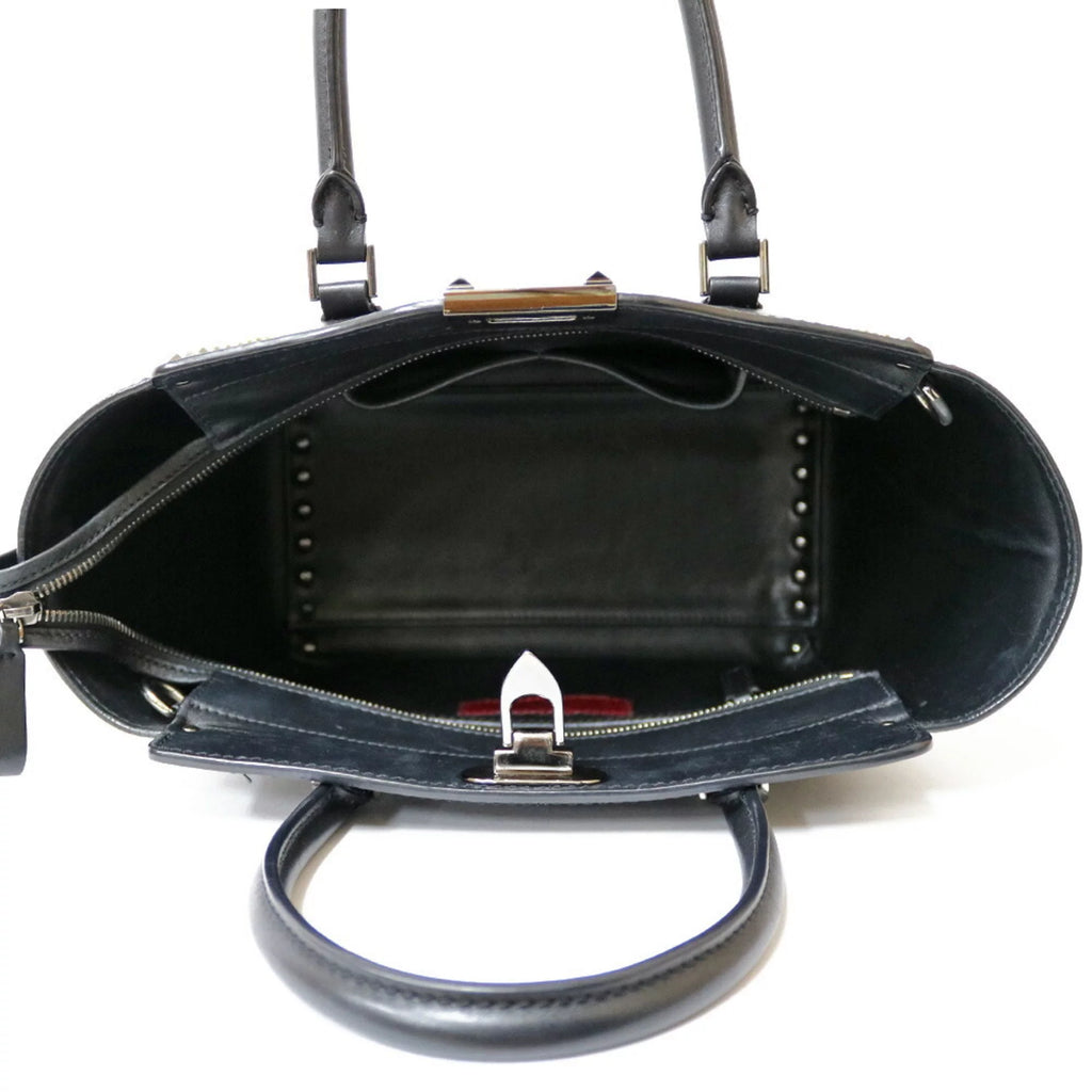 Pre-Owned Black Leather Shoulder Bag K39485