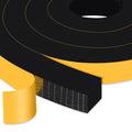 Weather Stripping Door Seal Strip, Strong Adhesive, Lightproof, Noise-Reduction, Weatherproof Foam Tape Insulation R2257