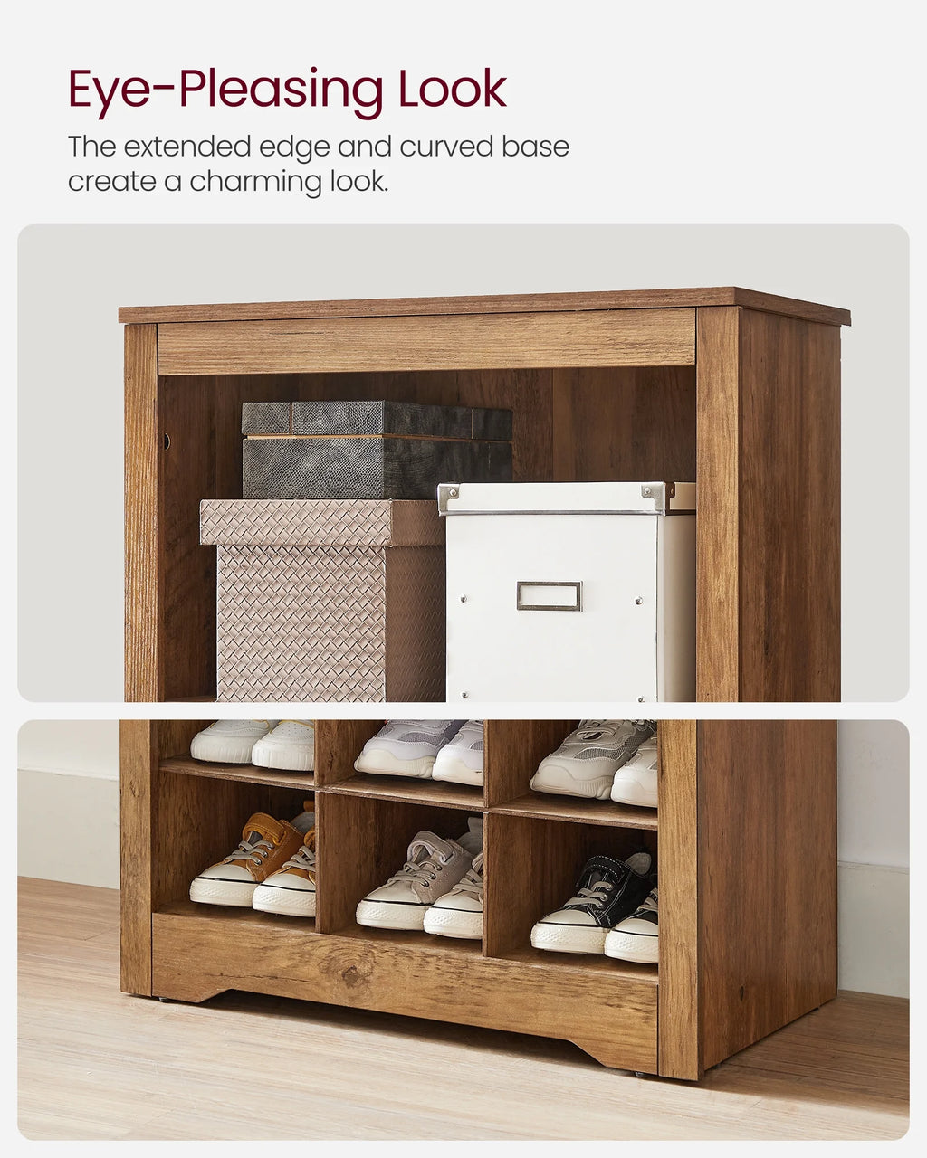 10-Tier Shoe Storage Cabinet E858
