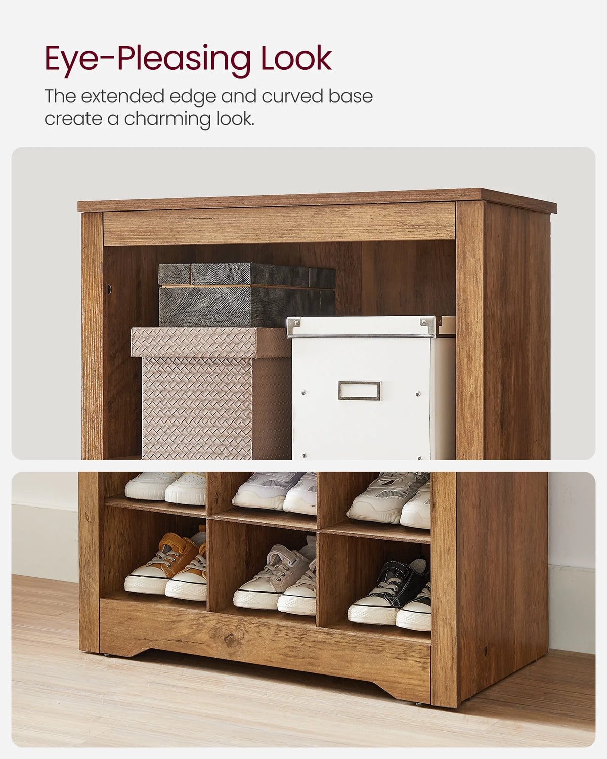 10-Tier Shoe Storage Cabinet E858