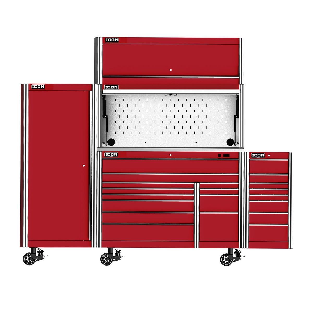 56 in. Overhead Cab, Red H9768