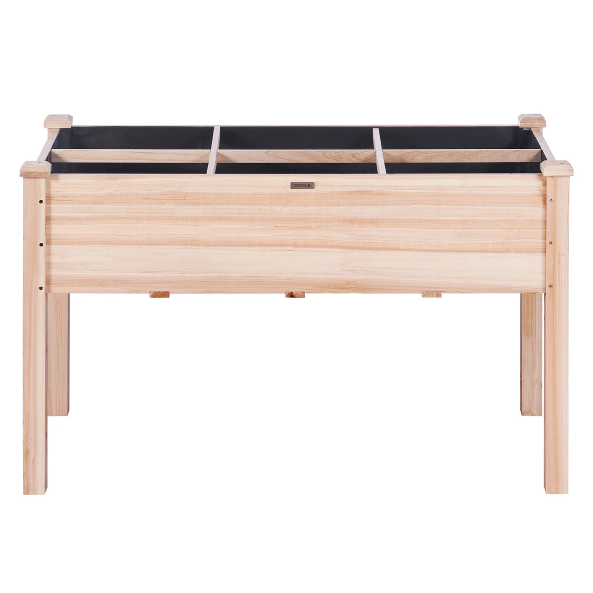 Wooden Raised Garden Bed with Non-Woven Liner F6969