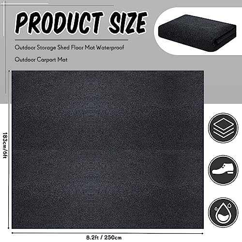 Waterproof Non Slip Outdoor Storage Shed Floor Mat B3192
