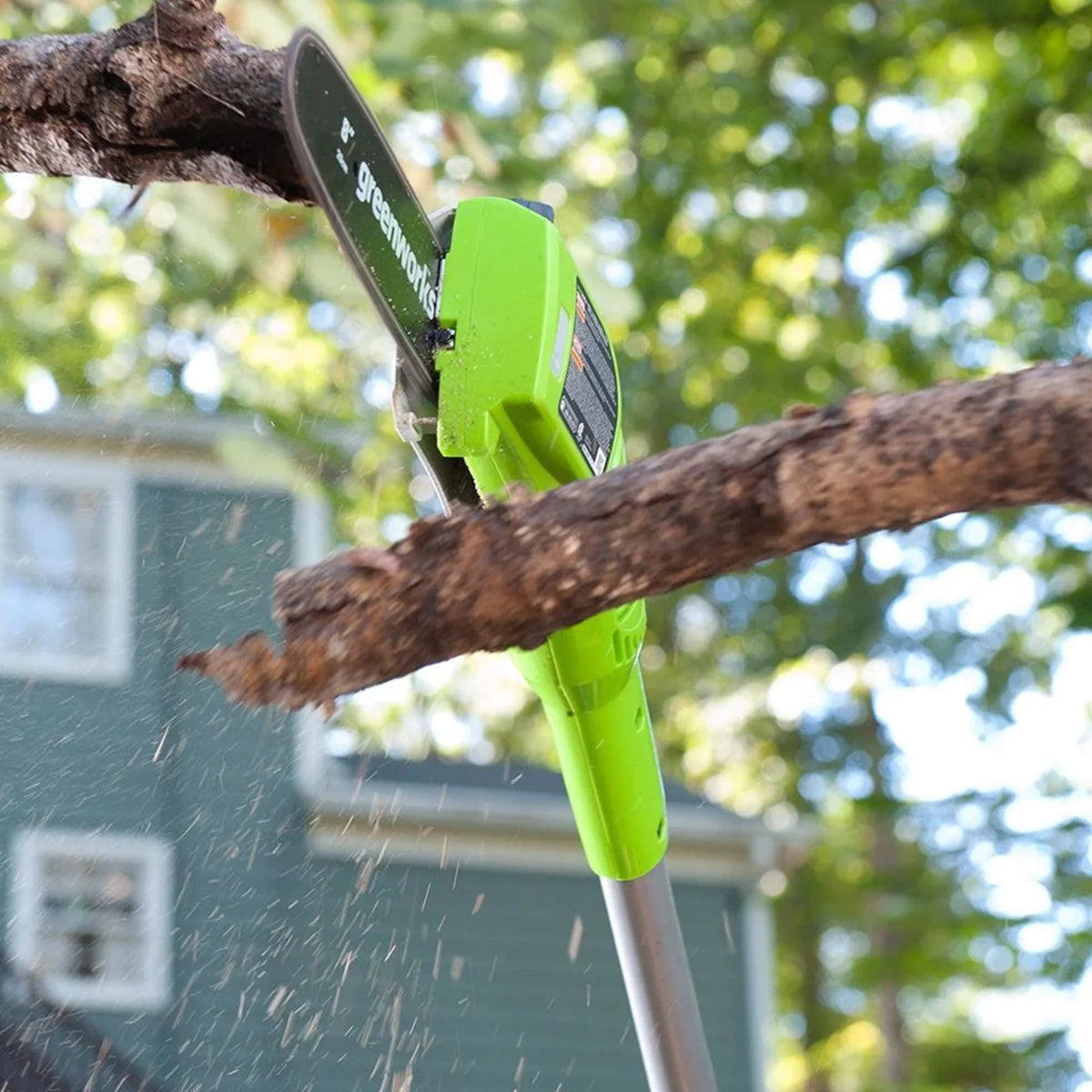 40V Cordless Battery Powered Pole Saw with 2.0 Ah Battery & Charger P14824