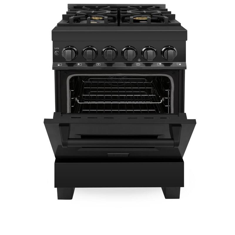 4 Burner Dual Fuel Range with Brass Burners R69829