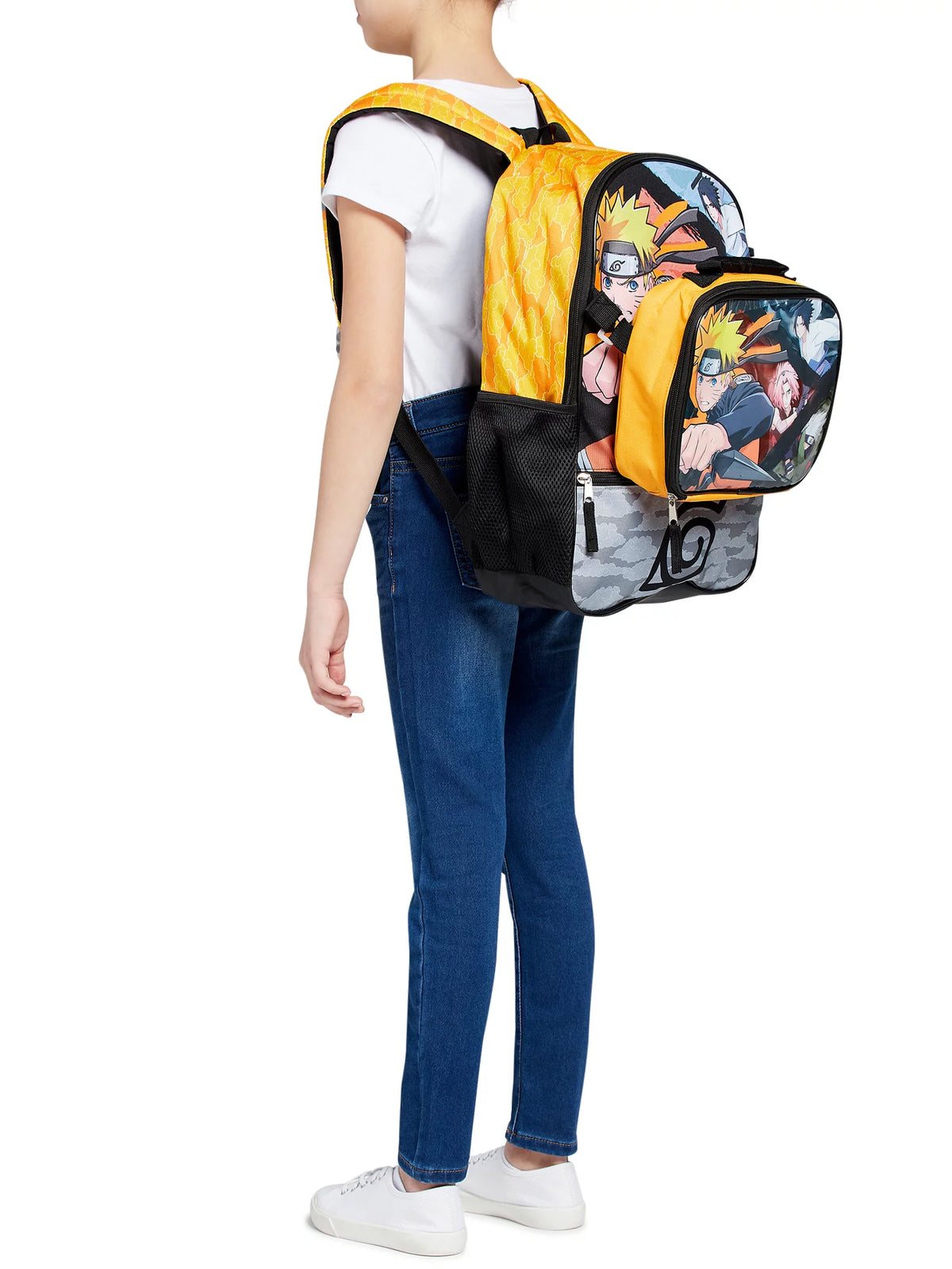 Kids’ Backpack with Lunch Bag 4-Piece Set Multi-Color W55851