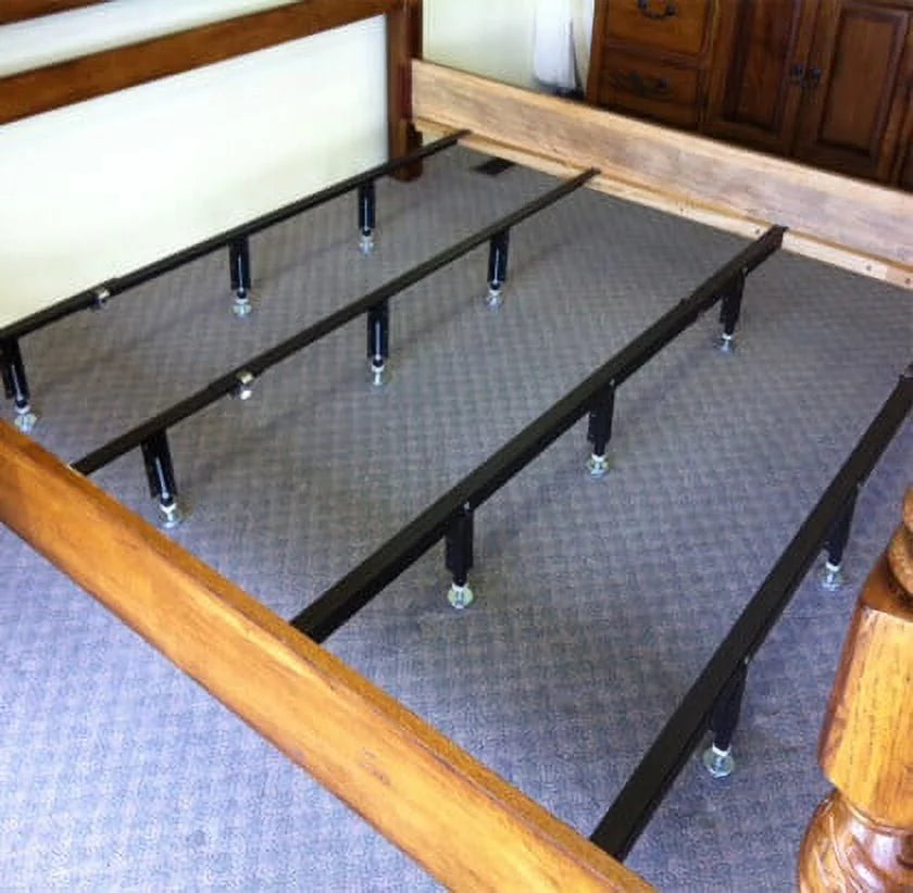 Heavy Duty Steel Bed Frame Center Support King Size V557