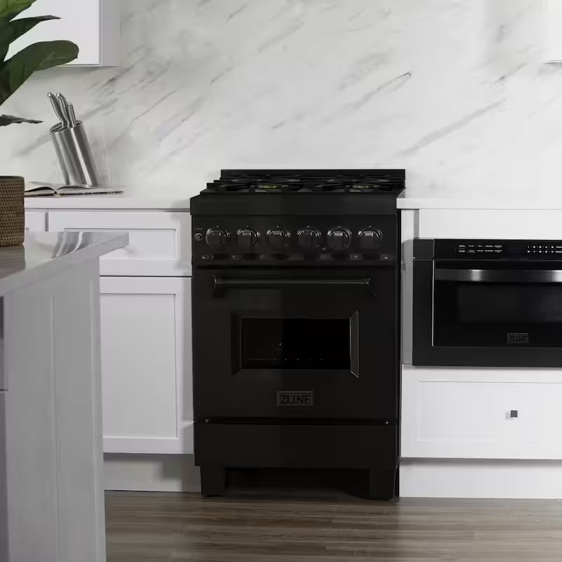 4 Burner Dual Fuel Range with Brass Burners R69829