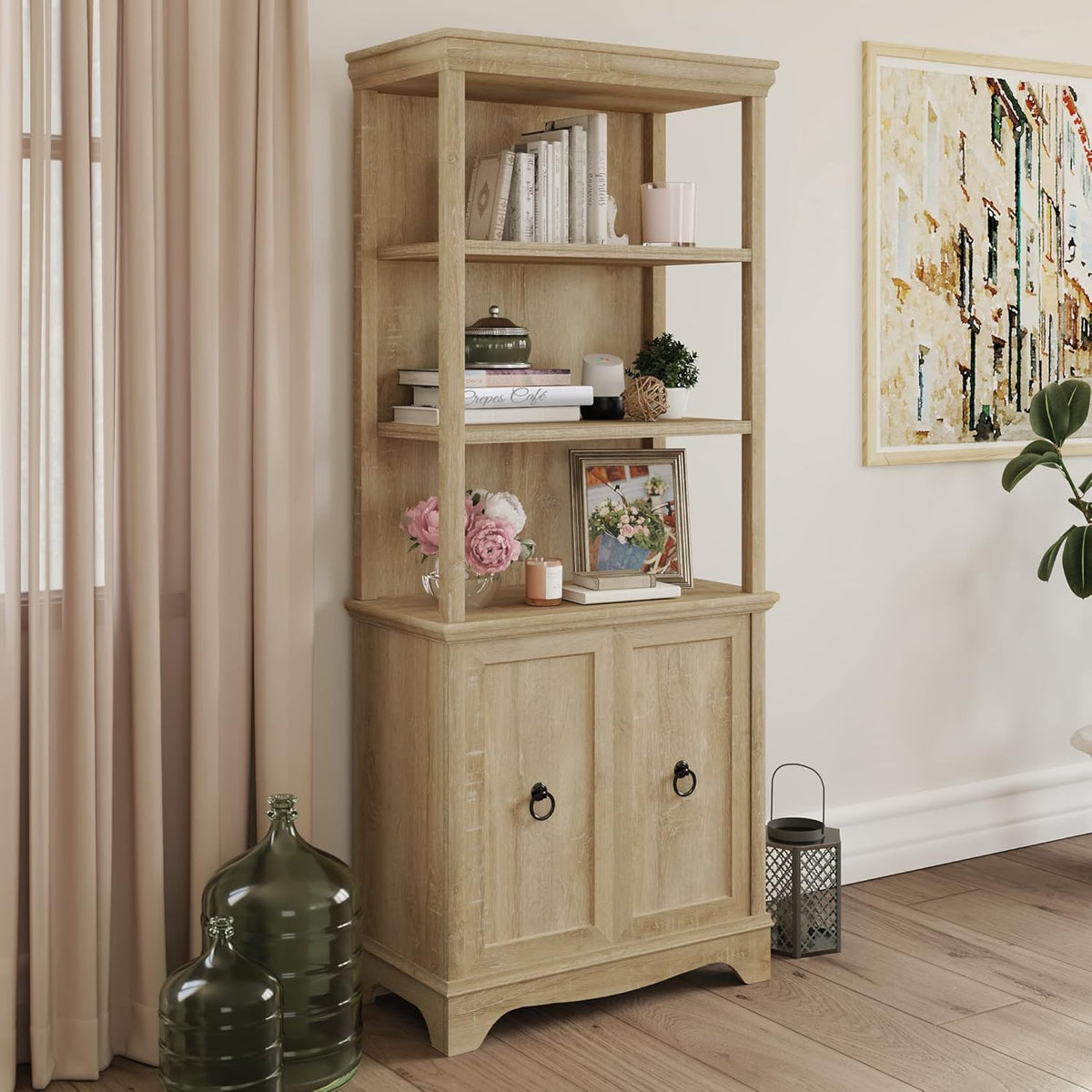 Orchard Oak Finish Library C34664