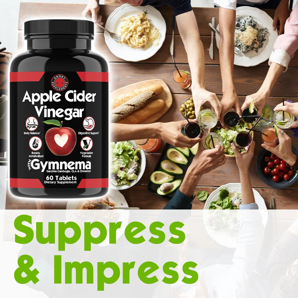 Apple Cider Vinegar Garcinia Pills 60 Tablets Y696131