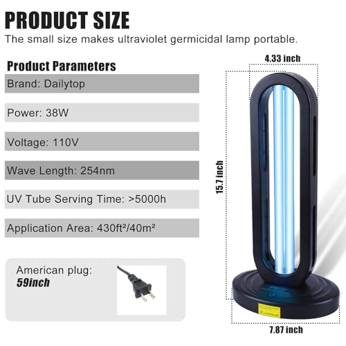 UV Light Sanitizer with Remote Control T7764