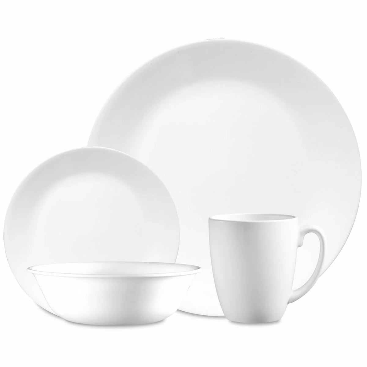 Winter Frost White 16-pc Dinnerware Set C1556