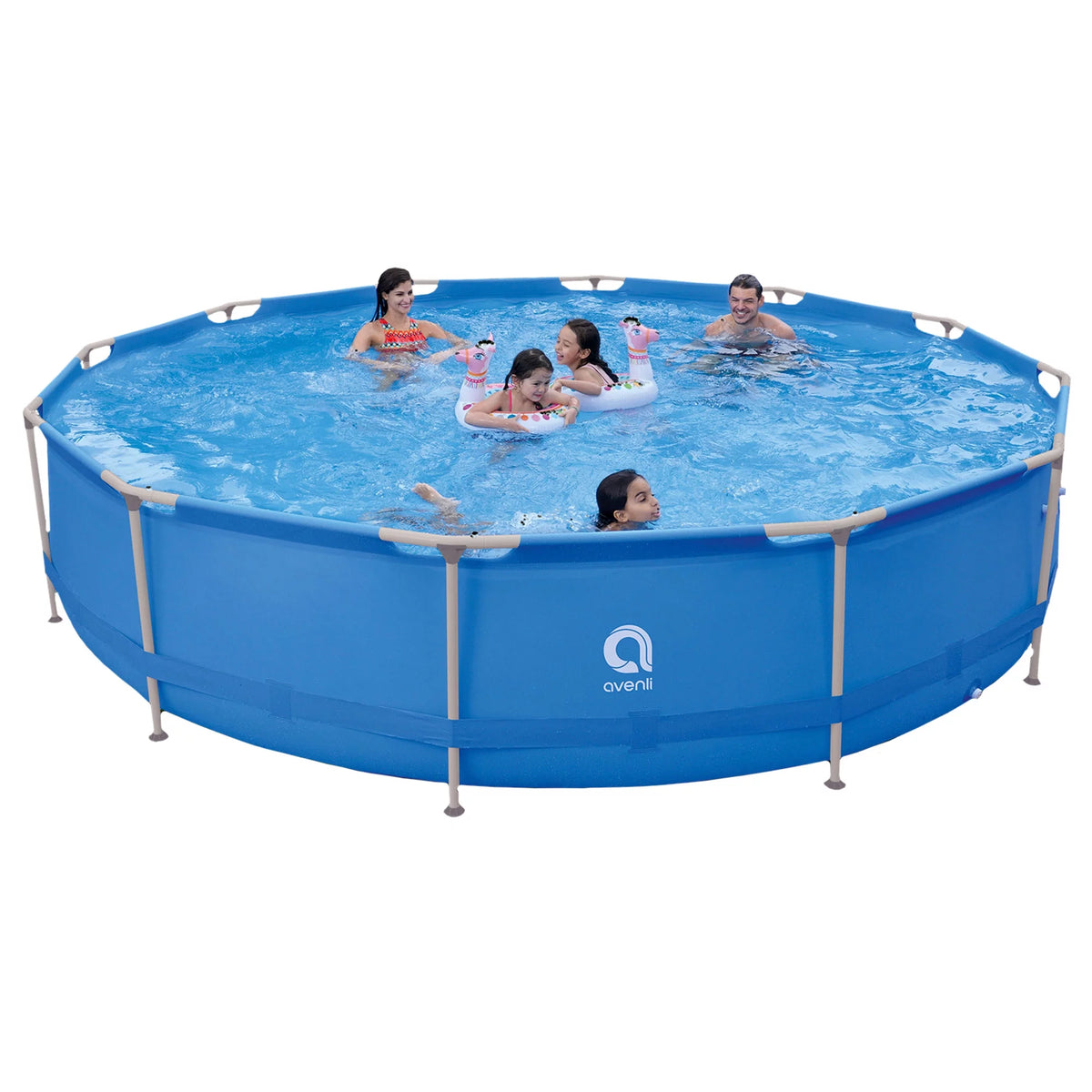 15 Foot x 36 Inch Steel Frame Above Ground Swimming Pool F2912