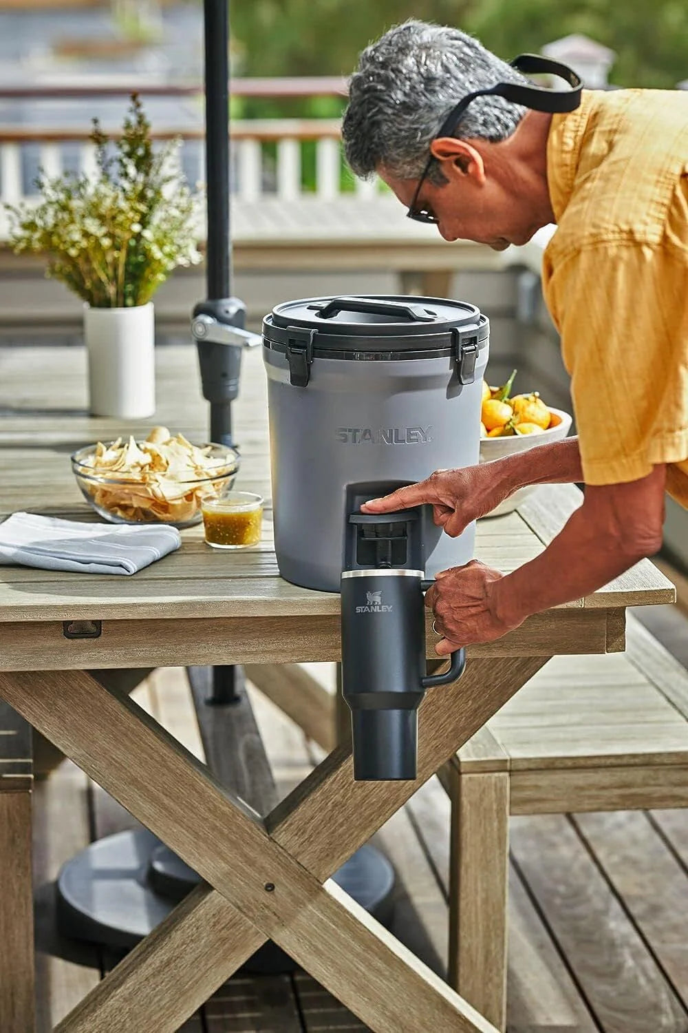 40oz Stainless Steel Tumbler X181316