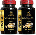 Natural Burpless Fish Oil Capsules Omega 3 Supplement 120 Softgels W73706