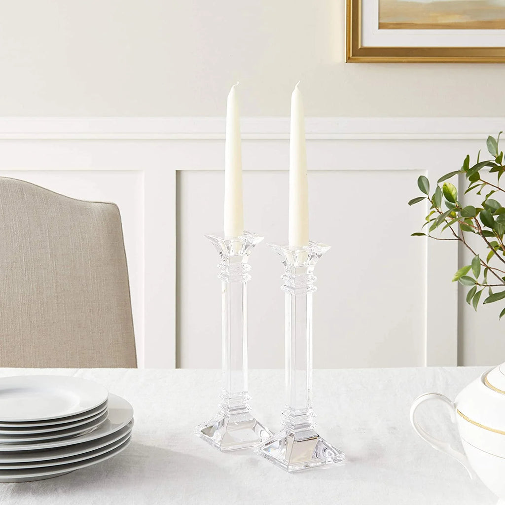 Clear Crystalline Candlestick Set of 2 Y206389