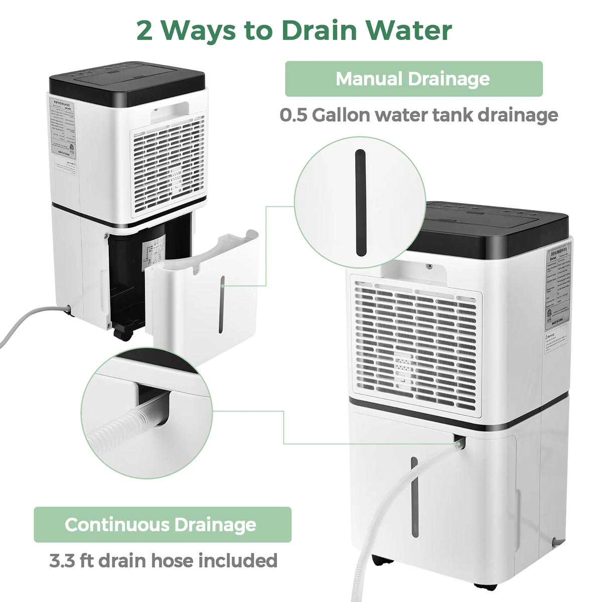 24 Pints Dehumidifier K53660